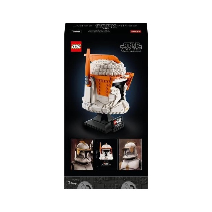 LEGO Star Wars 75350 Le Casque du Commandant Clone Cody, Maquette pour