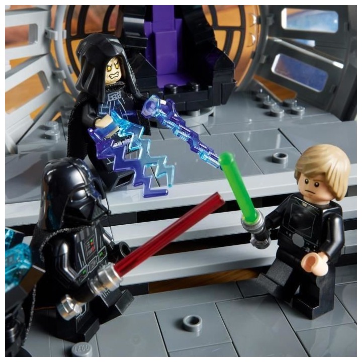 LEGO Star Wars 75352 Diorama de la Salle du Trône de l'Empereur, Maqu