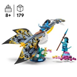 LEGO Avatar 75575 La Découverte de l'Ilu, Jouet, avec Minifigurines, La Voie de l'Eau