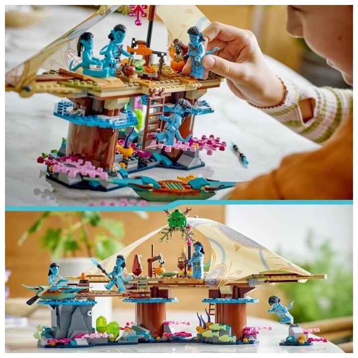 LEGO Avatar 75578 Le Village Aquatique de Metkayina, Jouet, avec Villa