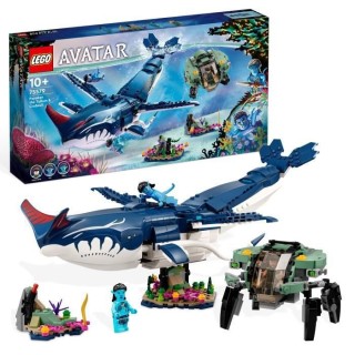 LEGO Avatar 75579 Payakan le Tulkun et Crabsuit, Jouet avec Figurine A