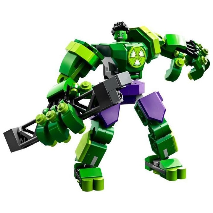 LEGO Marvel 76241 L'Armure Robot de Hulk, Figurine Avengers, Jouet de