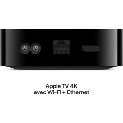 Box TV 4K - APPLE - 128 Go - Wi-Fi + Ethernet - Noir