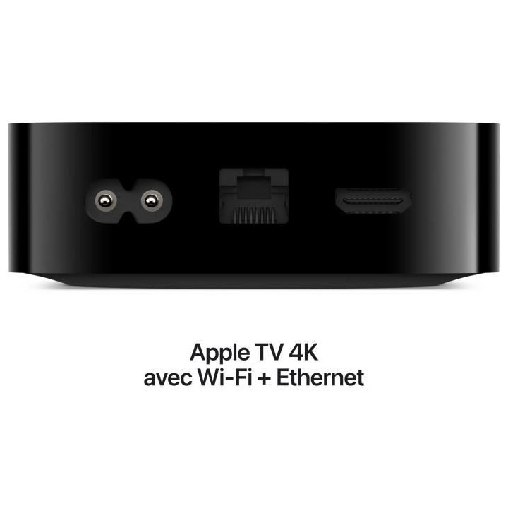 Box TV 4K - APPLE - 128 Go - Wi-Fi + Ethernet - Noir
