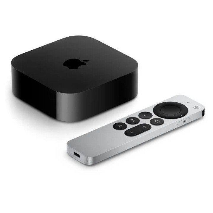 Box TV 4K - APPLE - 64 Go - Wi-Fi - Noir
