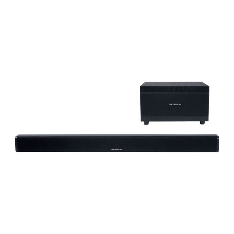 Thomson SB50BT Barre de son avec Caisson de Basses - Puissance 100 Watts - Bluetooth - Entrée RCA