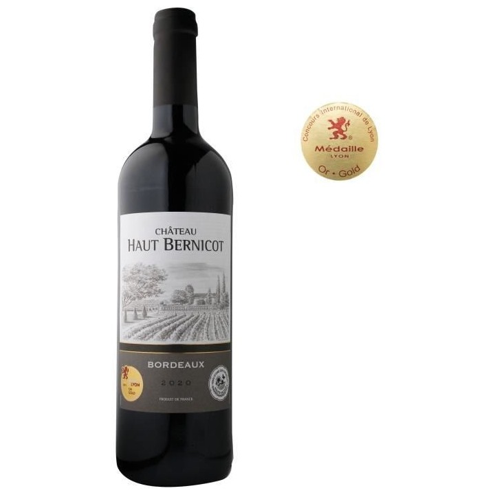 Château Haut Bernicot 2020 Bordeaux - Vin rouge de Bordeaux