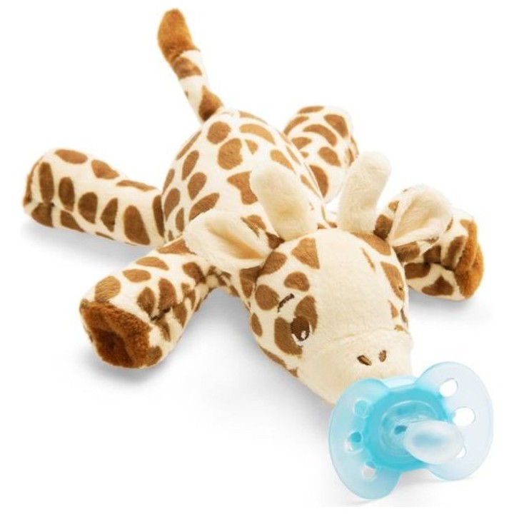 PHILIPS AVENT SCF348/11 Sucette + Doudou 0-6 Mois Girafe