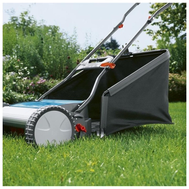 GARDENA Tondeuse hélicoidale 330 Classic – Surface tonte max 150m²