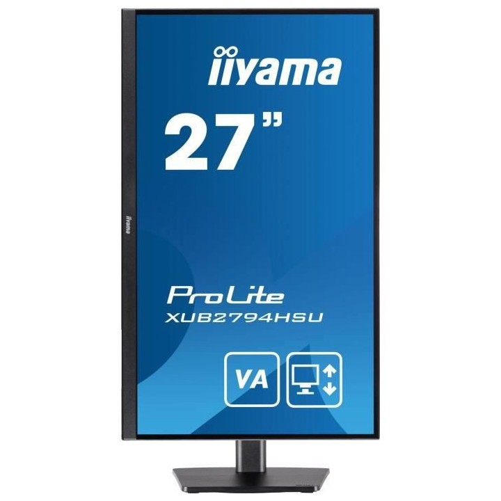 Ecran PC - IIYAMA XUB2794HSU-B1 - 27 FHD - Dalle VA - 1 ms - 75Hz - HD