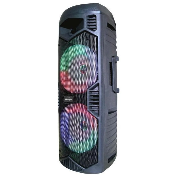 INOVALLEY KA113XXL - Enceinte lumineuse Bluetooth 400W - Fonction Kara