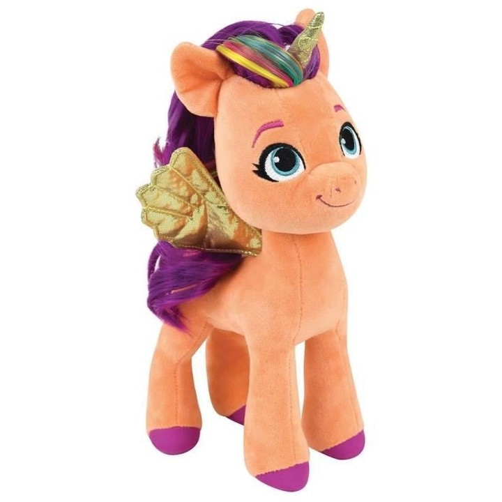 Jemini my little pony peluche sunny sonore et lumineuse +/- 25 cm avec