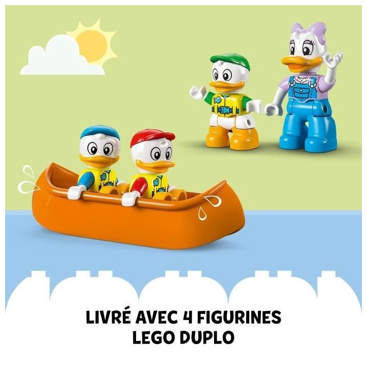 LEGO DUPLO Disney Mickey et ses Amis 10997 L'Aventure au Camping, Joue