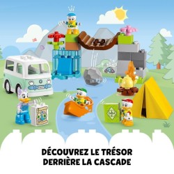 LEGO DUPLO Disney Mickey et ses Amis 10997 L'Aventure au Camping, Jouet avec Figurines Daisy Duck