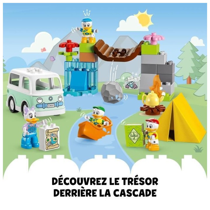 LEGO DUPLO Disney Mickey et ses Amis 10997 L'Aventure au Camping, Joue