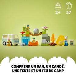 LEGO DUPLO Disney Mickey et ses Amis 10997 L'Aventure au Camping, Jouet avec Figurines Daisy Duck