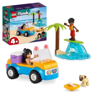 LEGO Friends 41725 La Journée a la Plage en Buggy, Jouet avec Voiture
