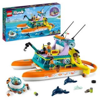 LEGO Friends 41734 Le Bateau de Sauvetage en Mer, Jouet avec Figurines