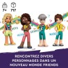 LEGO Friends 41734 Le Bateau de Sauvetage en Mer, Jouet avec Figurines de Dauphins et Sous-Marin