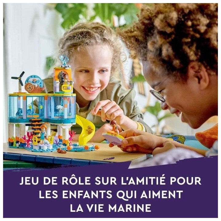 LEGO Friends 41736 Le Centre de Sauvetage en Mer, Jouet de Vétérinai