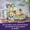 LEGO Friends 41744 Le Centre Sportif, Jouet avec Figurines et Jeux de Football, Basketball et Tennis