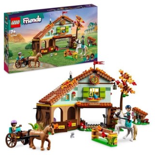 LEGO Friends 41745 L'Écurie d'Autumn, Jouet avec Chevaux, Carrosse, C