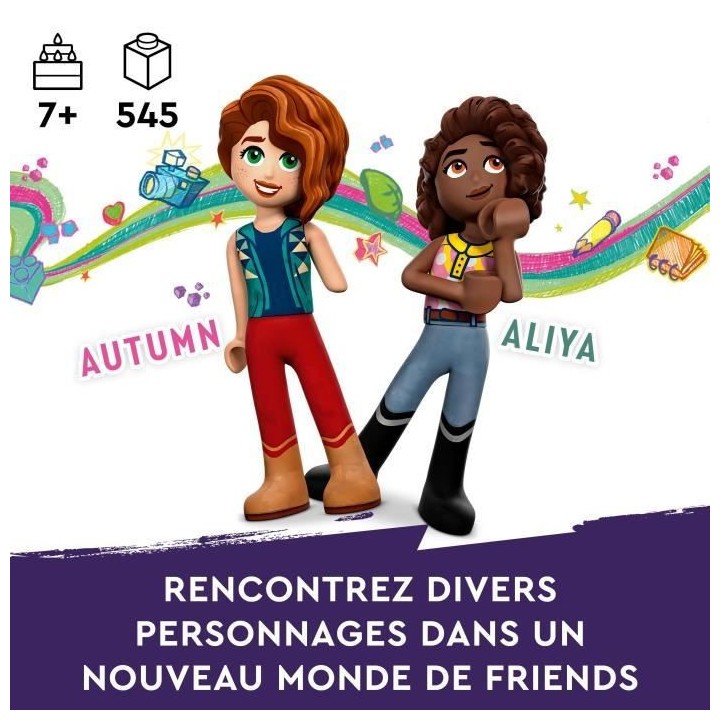 LEGO Friends 41745 L'Écurie d'Autumn, Jouet avec Chevaux, Carrosse, C