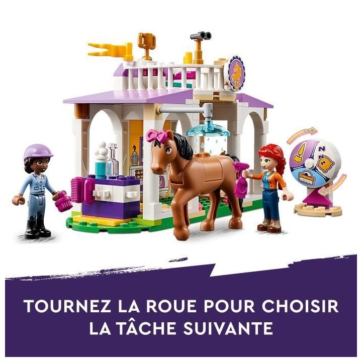 LEGO Friends 41746 Le Dressage Équestre, Jouet de Chevaux et Poney, C