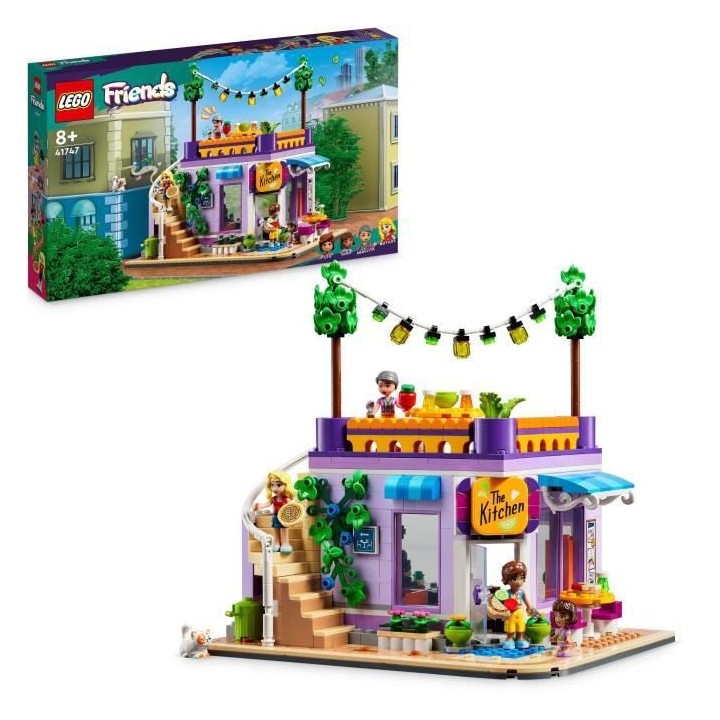 LEGO Friends 41747 La Cuisine Collective de Heartlake City, Jouet de C