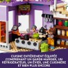 LEGO Friends 41747 La Cuisine Collective de Heartlake City, Jouet de Cuisine avec Figurine de Chat