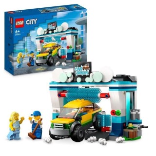 LEGO City 60362 La Station de Lavage, Jouet pour Enfants Des 6 Ans, av