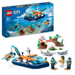 LEGO City 60377 Le Bateau...