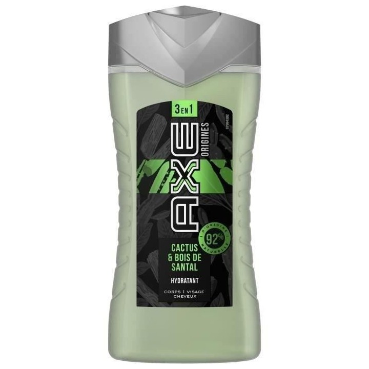 [Lot de 12] AXE Gel Douche Origines - Cactus & Bois de Santal - 250 ml