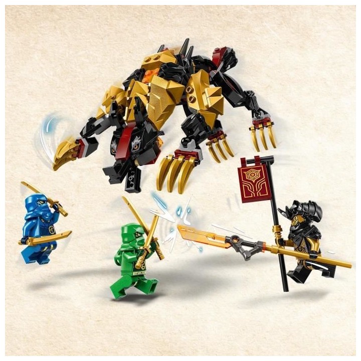 LEGO NINJAGO 71790 Le Chien de Combat Dragon Imperium, Jouet de Ninja