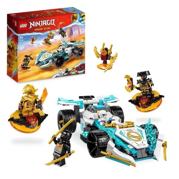 LEGO NINJAGO 71791 La Voiture de Course Spinjitzu : le Pouvoir du Drag