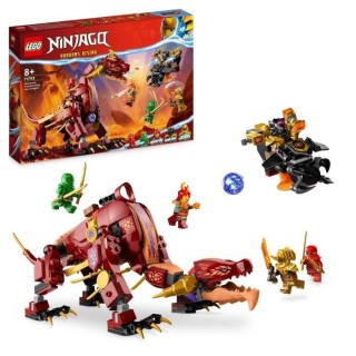 LEGO NINJAGO 71793 Le Dragon de Lave Transformable de Heatwave, Jouet