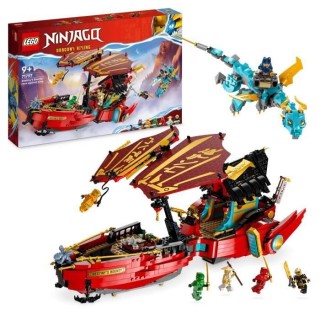 LEGO NINJAGO 71797 Le QG des Ninjas - La Course Contre la Montre, Joue