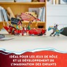 LEGO NINJAGO 71797 Le QG des Ninjas - La Course Contre la Montre, Jouet avec 2 Figurines Dragon