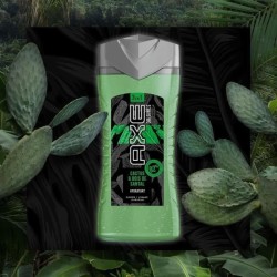 [Lot de 12] AXE Gel Douche Origines - Cactus & Bois de Santal - 250 ml