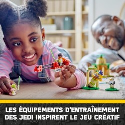 LEGO Star Wars 75358 Le Temple Jedi de Tenoo, Jouet avec Figurine de Droide et Maître Yoga