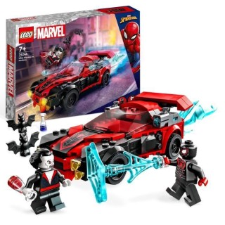 LEGO Marvel 76244 Miles Morales vs. Morbius, Jouet Super-Héros, Spide