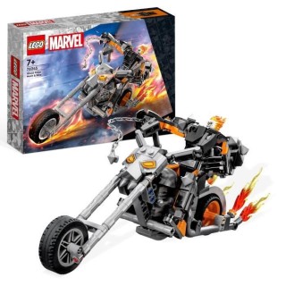 LEGO Marvel 76245 Le Robot et la Moto de Ghost Rider, Jouet avec Figur