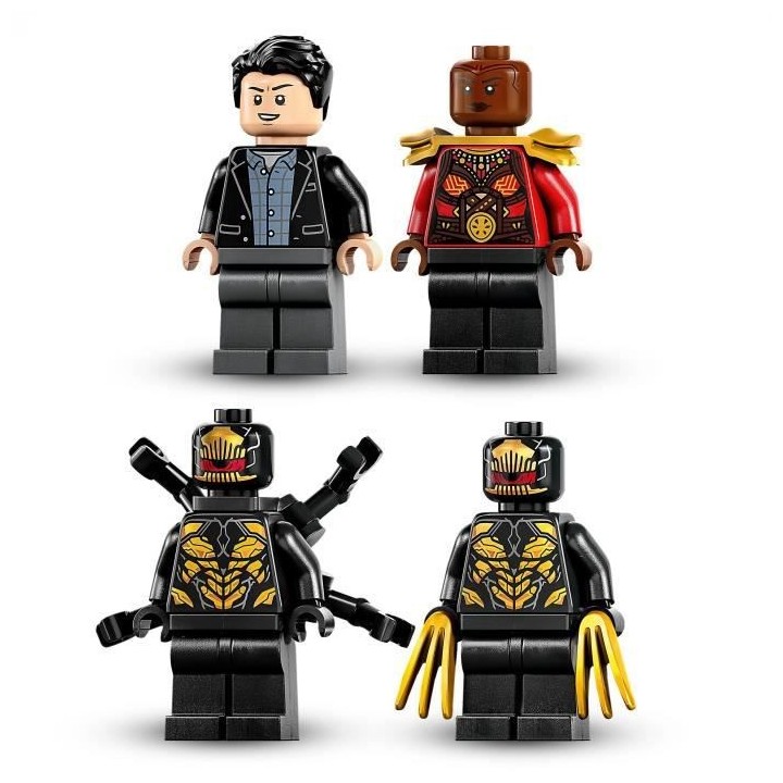 LEGO Marvel 76247 Hulkbuster : La Bataille du Wakanda, Jouet avec Figu