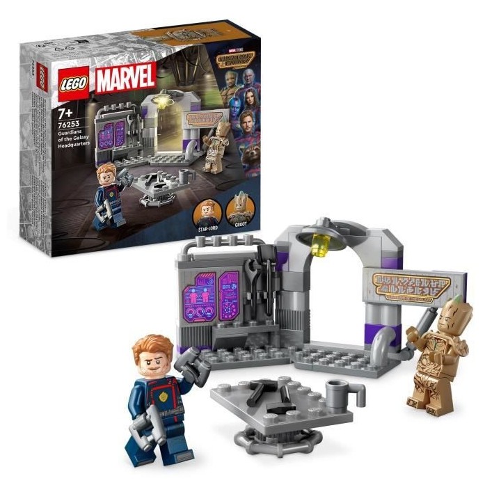 LEGO Marvel 76253 Le QG des Gardiens de la Galaxie Volume 3, Jouet ave