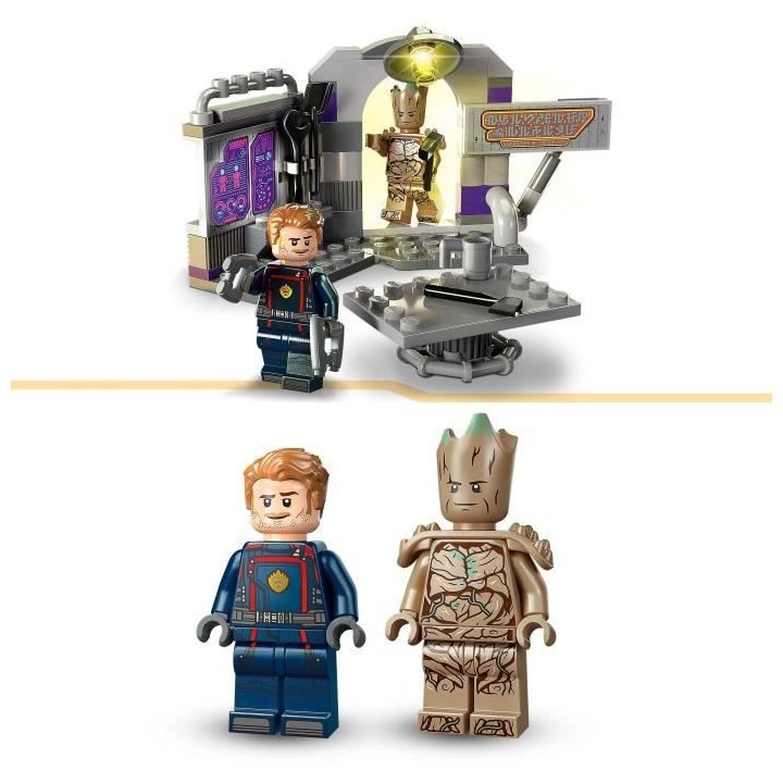 LEGO Marvel 76253 Le QG des Gardiens de la Galaxie Volume 3, Jouet ave