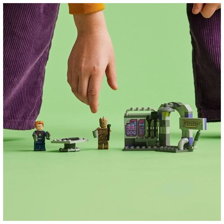 LEGO Marvel 76253 Le QG des Gardiens de la Galaxie Volume 3, Jouet ave