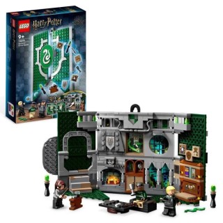 LEGO Harry Potter 76410 Le Blason de la Maison Serpentard, Jouet Chât