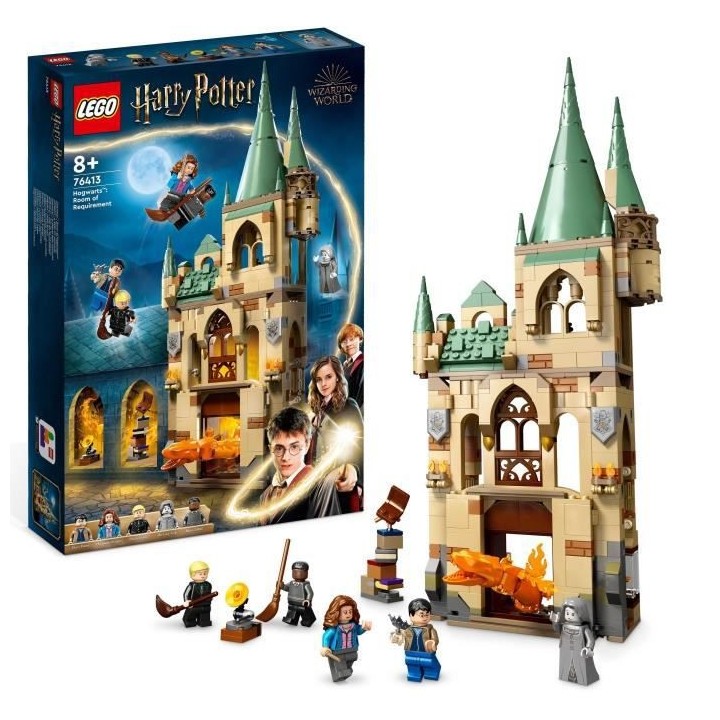 LEGO Harry Potter 76413 Poudlard : la Salle sur Demande, Jouet Châtea