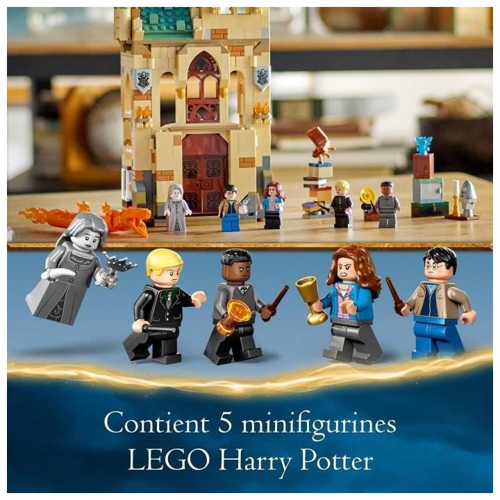 LEGO Harry Potter 76413 Poudlard : la Salle sur Demande, Jouet Châtea