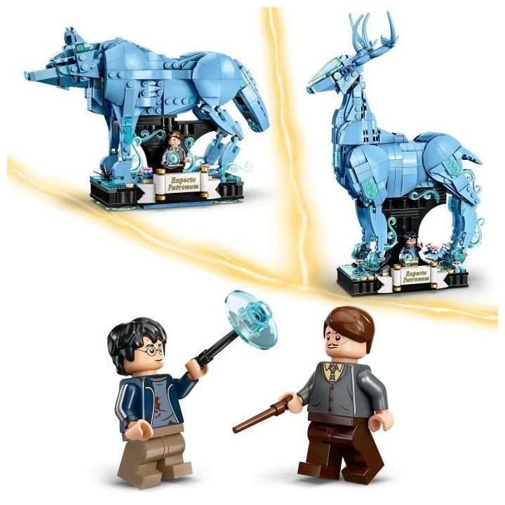 LEGO Harry Potter 76414 Expecto Patronum, Maquette 2-en-1 avec Figurin
